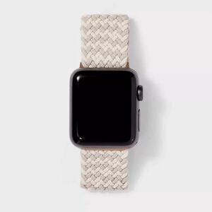 🤍 Heyday™ Braided Apple Watch Band (38/40/41mm) – Cream Woven Strap – NWT